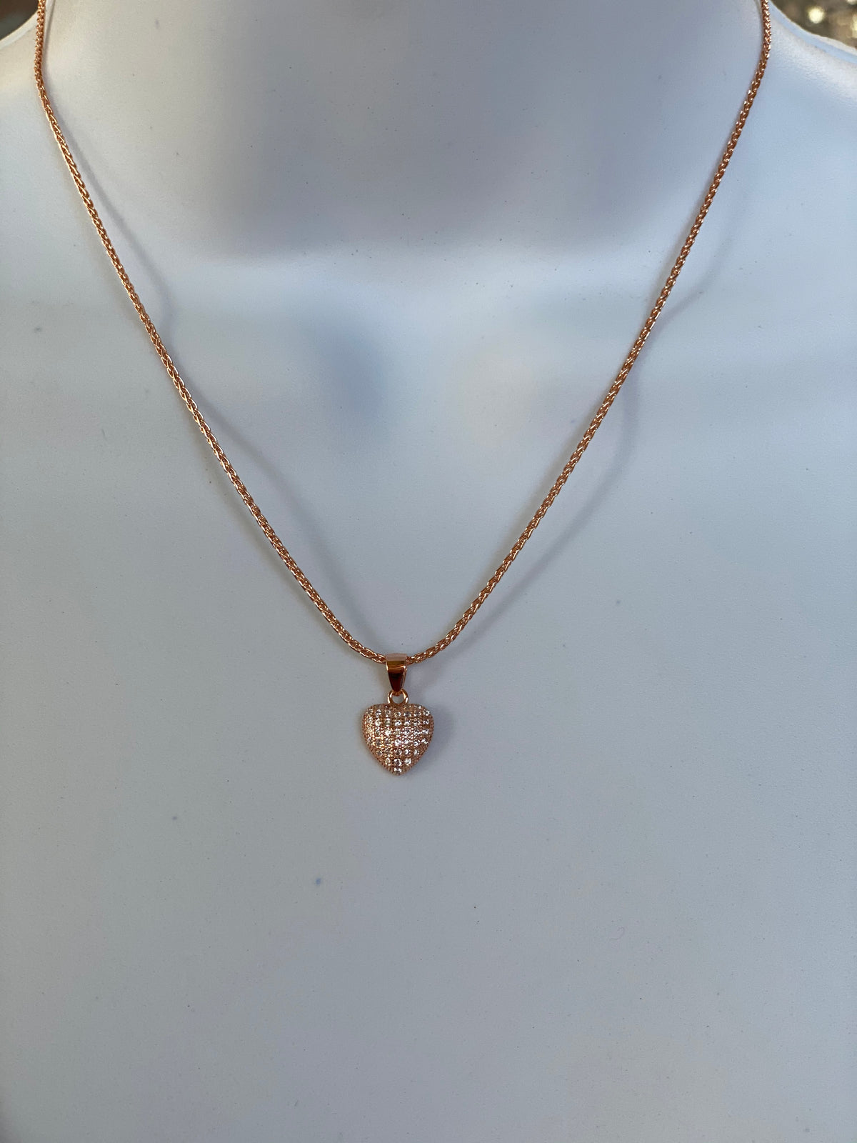 Corazon mini rose gold