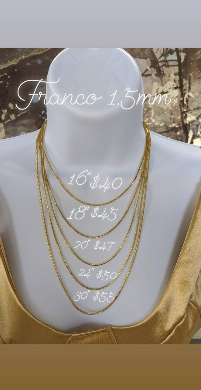 Franco 1.5mm UNISEX